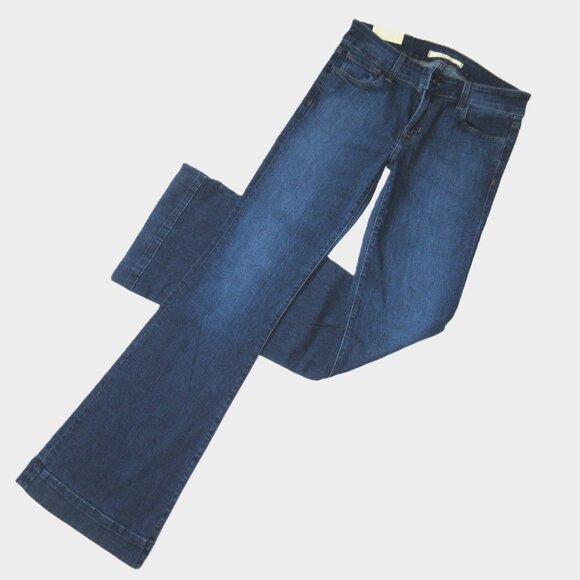 NWT J Brand Love Story in Equalize Stretch Bell Bottom Flare Jeans 28 x 34 ½ - Picture 1 of 9